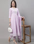 trendy light purple pure cambric cotton trendy fashioner readymade suit collection with light purple pure cambric cotton rt8969-185050 Back View